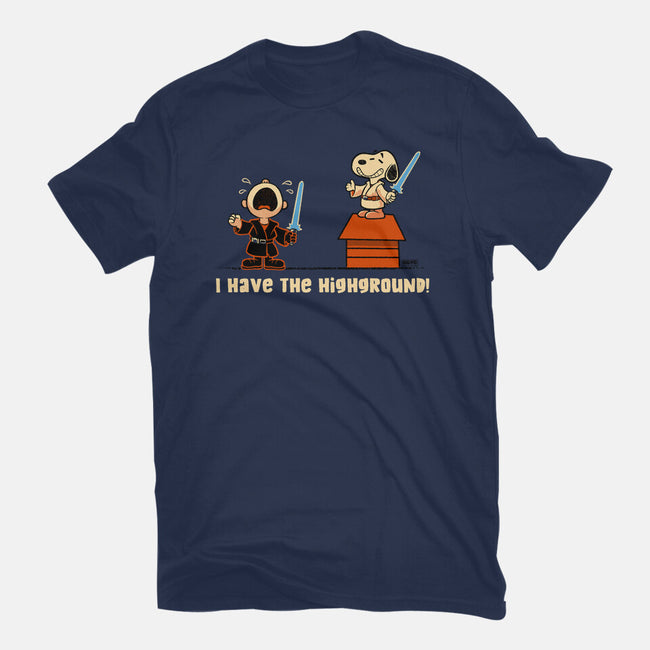 I Have The Highground-Womens-Fitted-Tee-worlddominationforcats