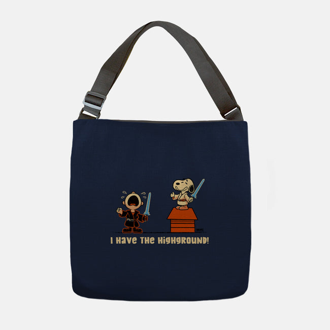 I Have The Highground-None-Adjustable Tote-Bag-worlddominationforcats