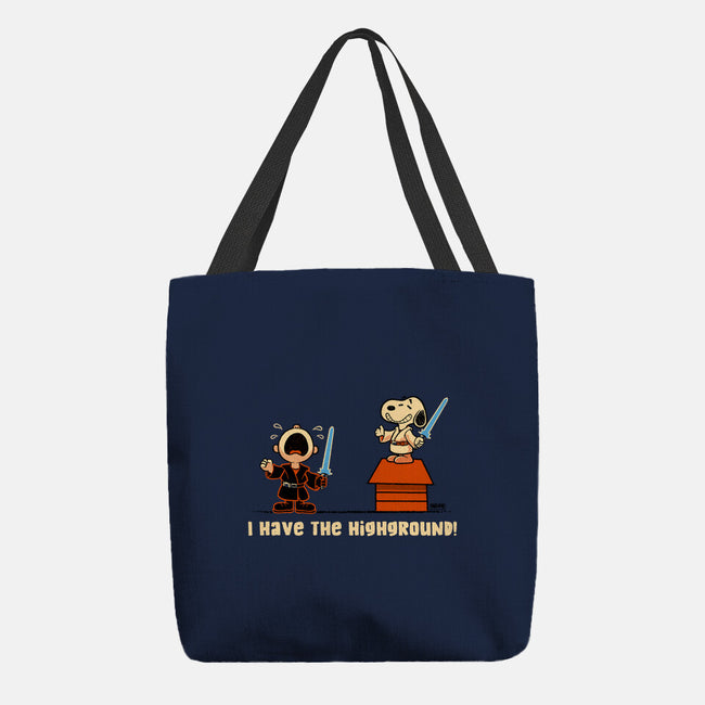 I Have The Highground-None-Basic Tote-Bag-worlddominationforcats