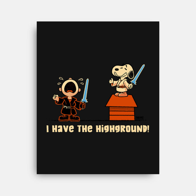 I Have The Highground-None-Stretched-Canvas-worlddominationforcats