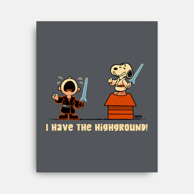 I Have The Highground-None-Stretched-Canvas-worlddominationforcats