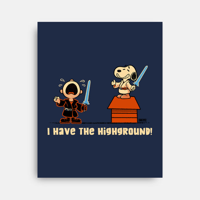 I Have The Highground-None-Stretched-Canvas-worlddominationforcats