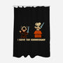 I Have The Highground-None-Polyester-Shower Curtain-worlddominationforcats