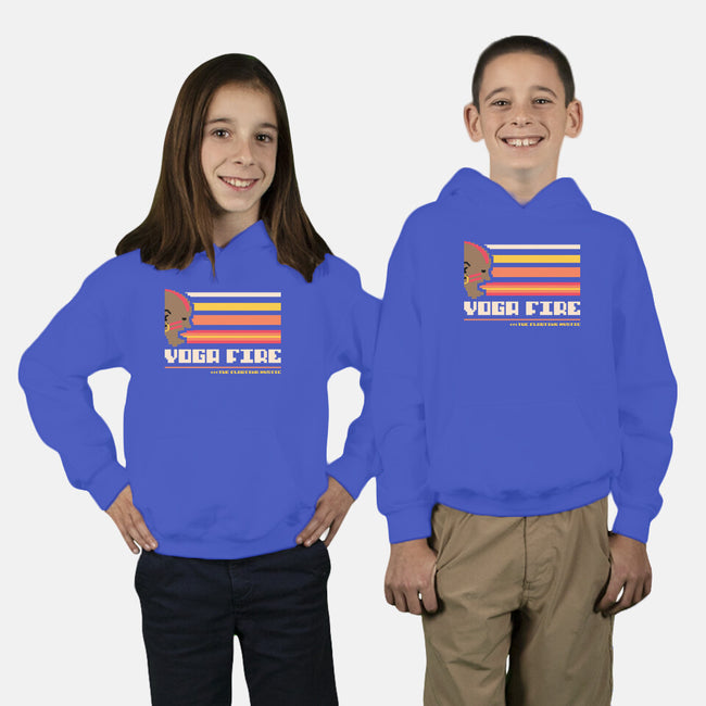 Yoga Fire-Youth-Pullover-Sweatshirt-spoilerinc