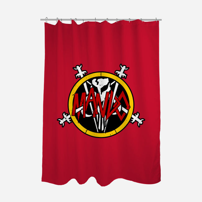 The Beroya Skull-None-Polyester-Shower Curtain-spoilerinc