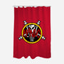 The Beroya Skull-None-Polyester-Shower Curtain-spoilerinc