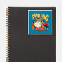 Spring Vibes Totoro-None-Glossy-Sticker-OPIPPI