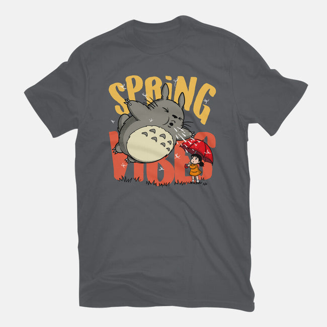 Spring Vibes Totoro-Womens-Basic-Tee-OPIPPI
