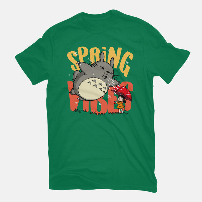 Spring Vibes Totoro-Mens-Heavyweight-Tee-OPIPPI