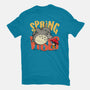 Spring Vibes Totoro-Womens-Fitted-Tee-OPIPPI