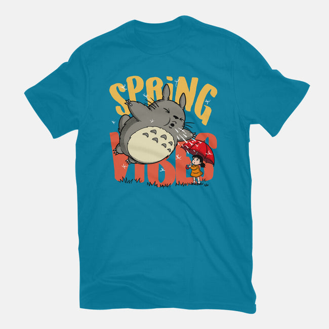 Spring Vibes Totoro-Mens-Heavyweight-Tee-OPIPPI