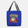 Spring Vibes Totoro-None-Basic Tote-Bag-OPIPPI