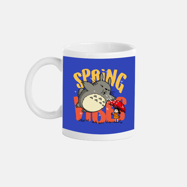 Spring Vibes Totoro-None-Mug-Drinkware-OPIPPI