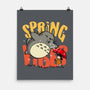 Spring Vibes Totoro-None-Matte-Poster-OPIPPI