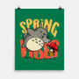 Spring Vibes Totoro-None-Matte-Poster-OPIPPI
