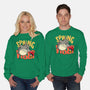 Spring Vibes Totoro-Unisex-Crew Neck-Sweatshirt-OPIPPI