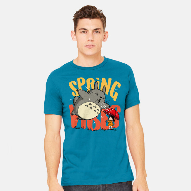 Spring Vibes Totoro-Mens-Heavyweight-Tee-OPIPPI