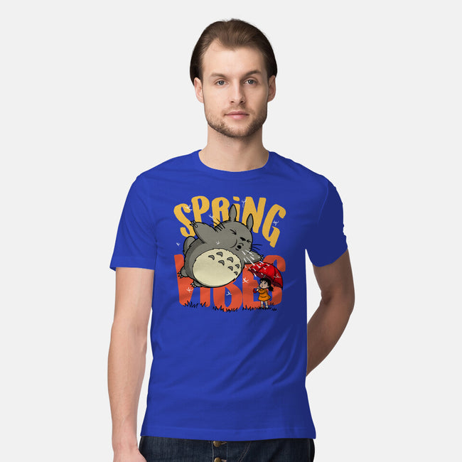 Spring Vibes Totoro-Mens-Premium-Tee-OPIPPI