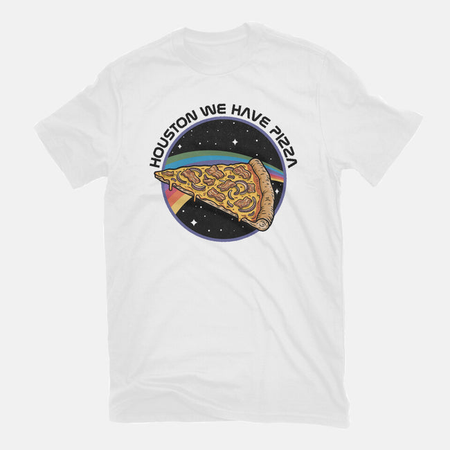 Houston We Have Pizza-Unisex-Basic-Tee-OPIPPI