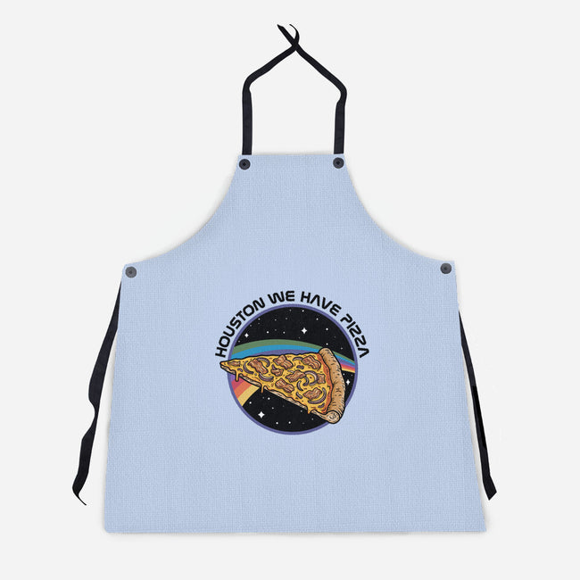 Houston We Have Pizza-Unisex-Kitchen-Apron-OPIPPI