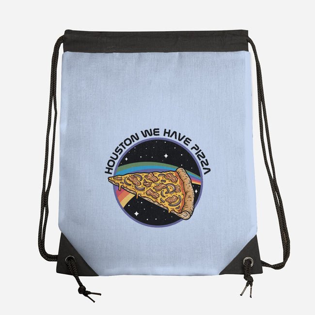 Houston We Have Pizza-None-Drawstring-Bag-OPIPPI