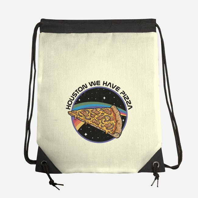 Houston We Have Pizza-None-Drawstring-Bag-OPIPPI