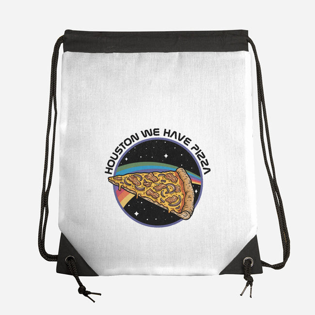 Houston We Have Pizza-None-Drawstring-Bag-OPIPPI