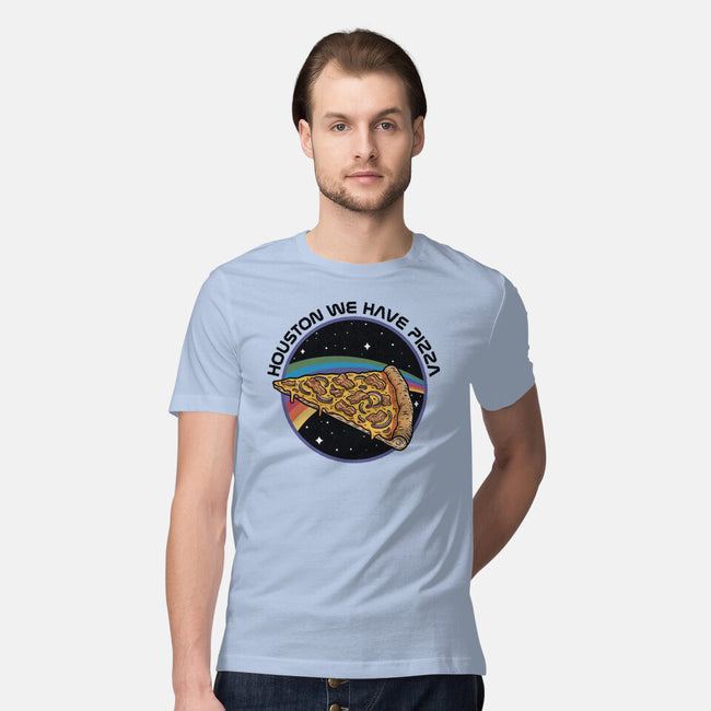 Houston We Have Pizza-Mens-Premium-Tee-OPIPPI