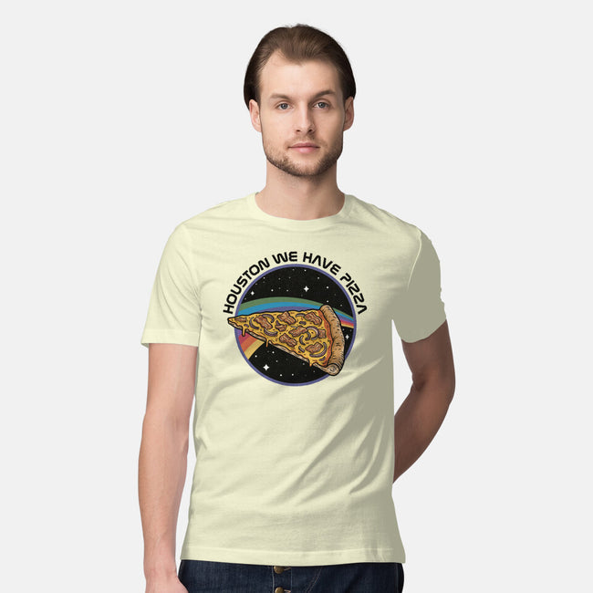 Houston We Have Pizza-Mens-Premium-Tee-OPIPPI