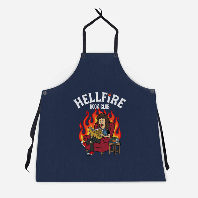 Hellfire Book Club-Unisex-Kitchen-Apron-OPIPPI