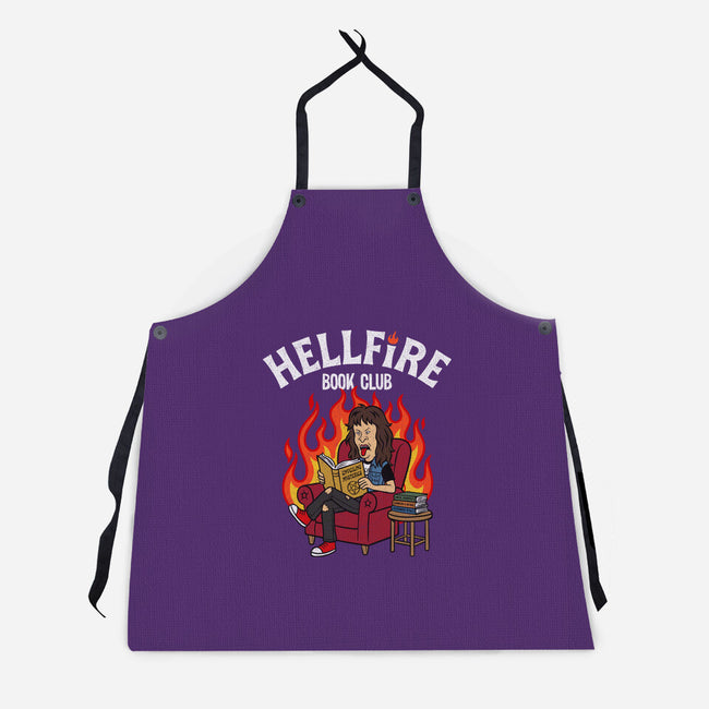 Hellfire Book Club-Unisex-Kitchen-Apron-OPIPPI
