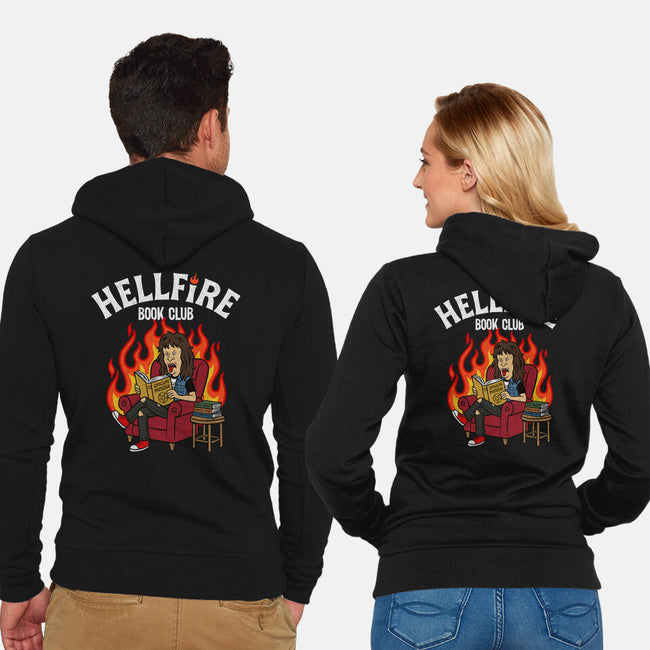 Hellfire Book Club-Unisex-Zip-Up-Sweatshirt-OPIPPI
