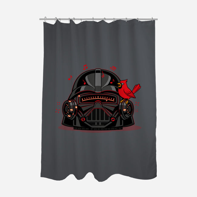 Dark Frequency-None-Polyester-Shower Curtain-OPIPPI