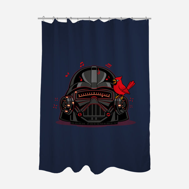 Dark Frequency-None-Polyester-Shower Curtain-OPIPPI