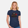 Dark Frequency-Womens-Fitted-Tee-OPIPPI