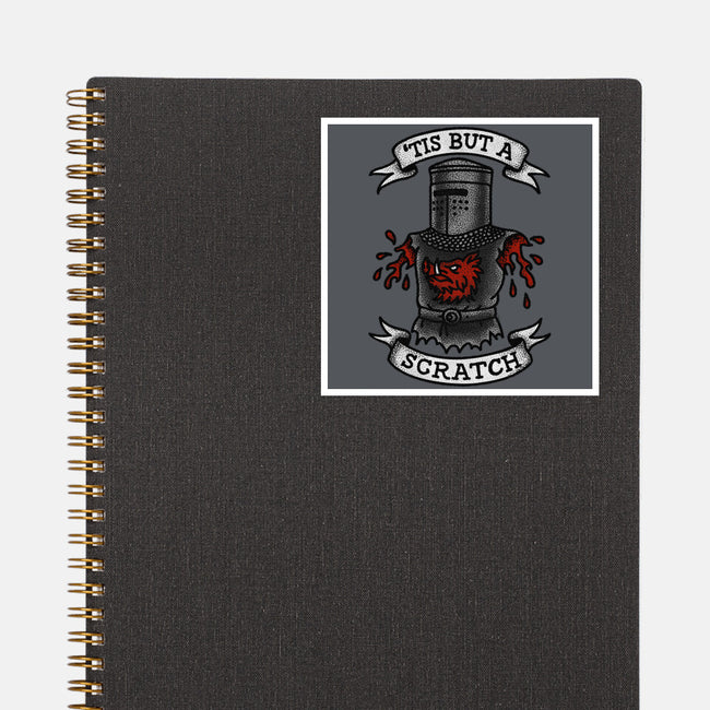 Black Knight Tattoo-None-Glossy-Sticker-OPIPPI