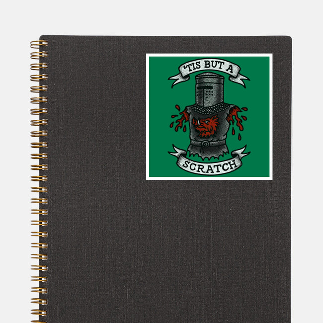 Black Knight Tattoo-None-Glossy-Sticker-OPIPPI