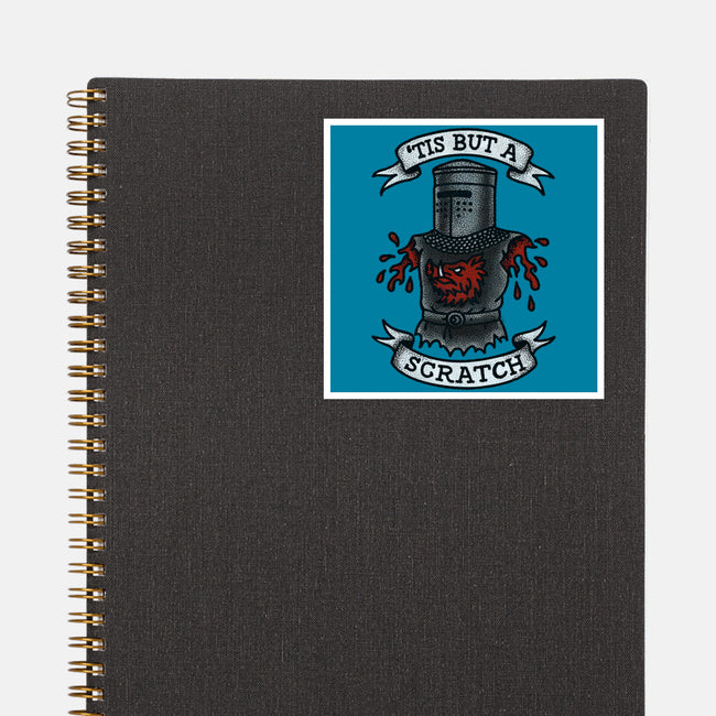 Black Knight Tattoo-None-Glossy-Sticker-OPIPPI