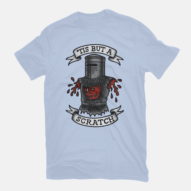 Black Knight Tattoo-Mens-Heavyweight-Tee-OPIPPI