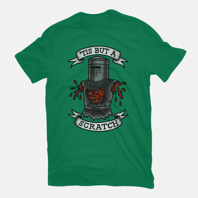 Black Knight Tattoo-Mens-Basic-Tee-OPIPPI