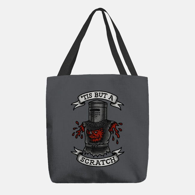 Black Knight Tattoo-None-Basic Tote-Bag-OPIPPI