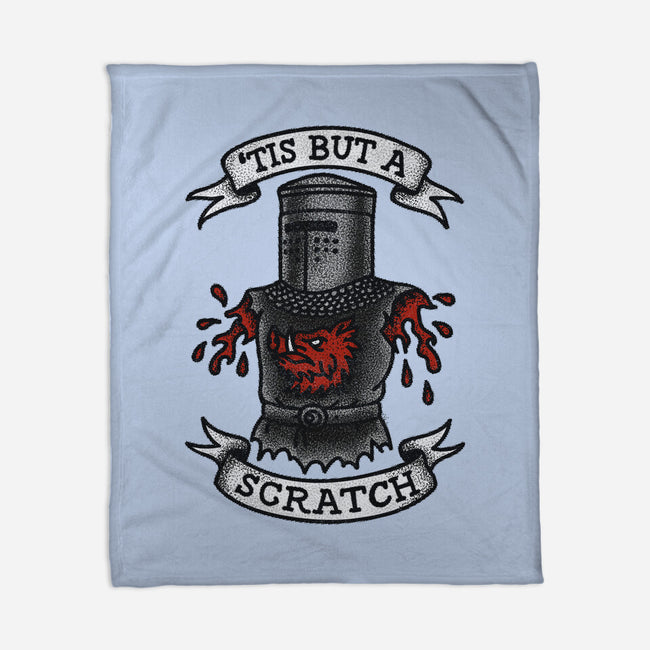 Black Knight Tattoo-None-Fleece-Blanket-OPIPPI