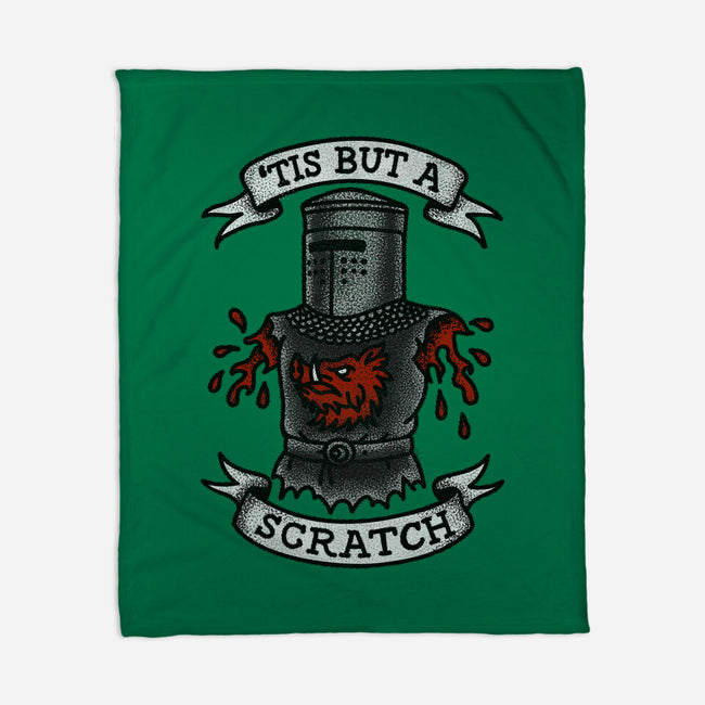 Black Knight Tattoo-None-Fleece-Blanket-OPIPPI