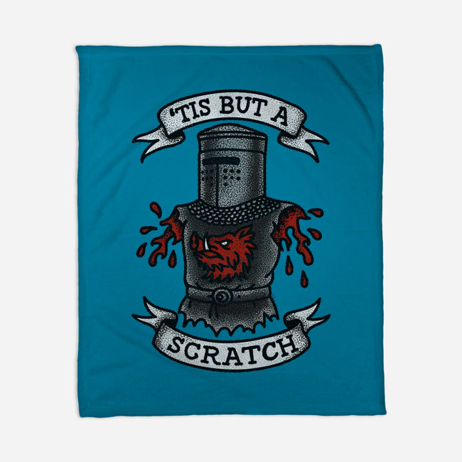 Black Knight Tattoo-None-Fleece-Blanket-OPIPPI