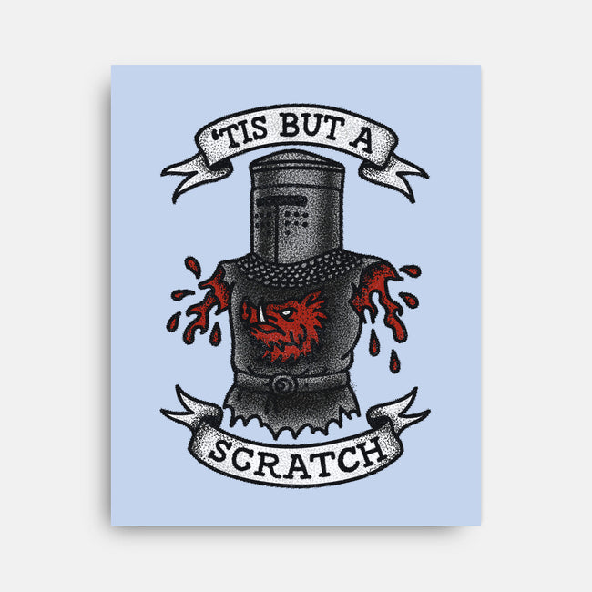 Black Knight Tattoo-None-Stretched-Canvas-OPIPPI