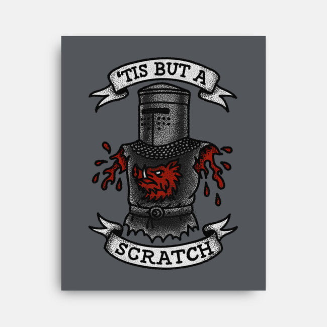 Black Knight Tattoo-None-Stretched-Canvas-OPIPPI