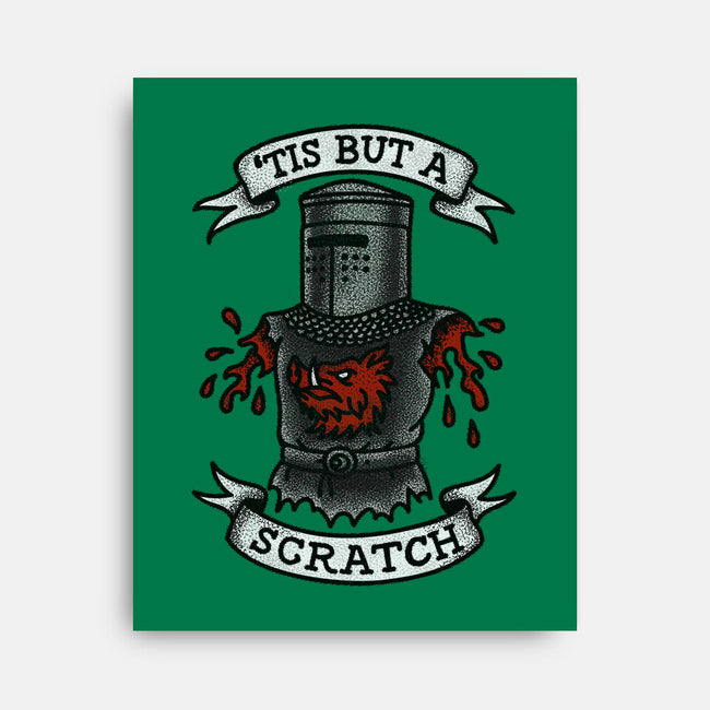 Black Knight Tattoo-None-Stretched-Canvas-OPIPPI
