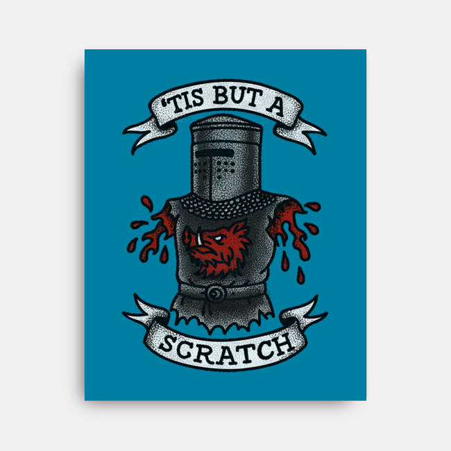 Black Knight Tattoo-None-Stretched-Canvas-OPIPPI