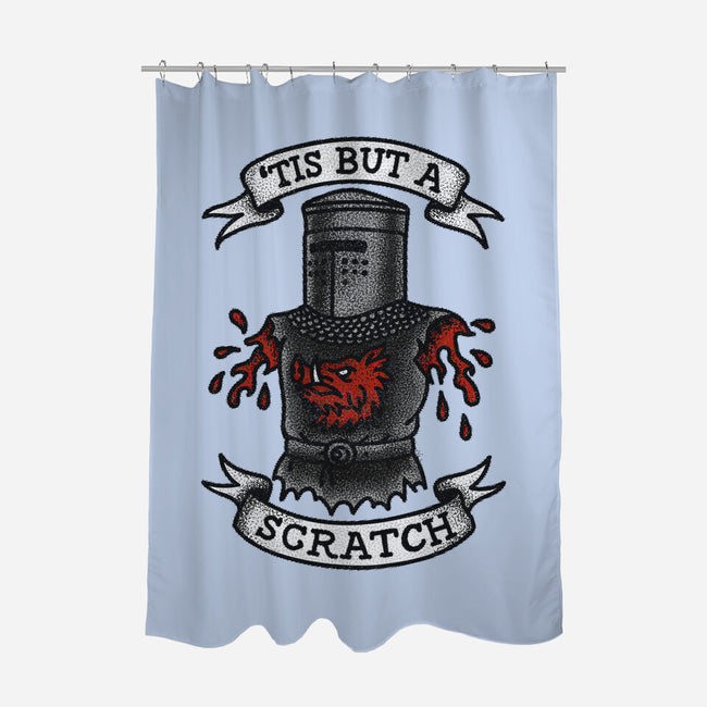 Black Knight Tattoo-None-Polyester-Shower Curtain-OPIPPI
