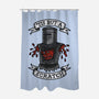 Black Knight Tattoo-None-Polyester-Shower Curtain-OPIPPI